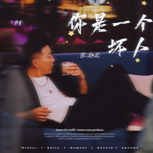 你是一个坏人歌词 - 张北北