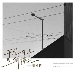 平凡日子里的挣扎歌词 - 曾抖抖