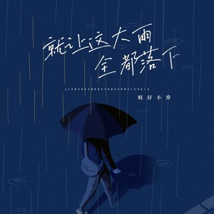 就让这大雨全都落下歌词 - 旺仔小乔