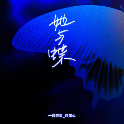 她与蝶歌词 - 一颗狼星_许篮心