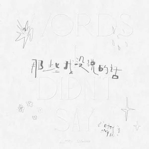 那些我没说的话歌词 - 时代少年团