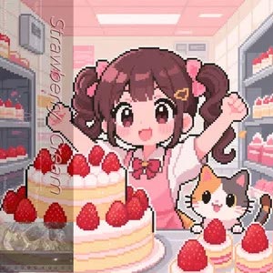 Strawberry Cream歌词 - Lunak